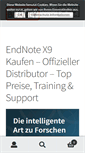 Mobile Screenshot of endnote.bilaney.de